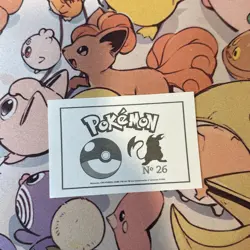 Raichu #026 - 2022 Pokemon Indigo League Sticker Set (Peru) - Image 2