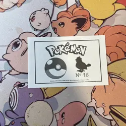 Pidgey #016 - 2022 Pokemon Indigo League Sticker Set (Peru) - Image 2