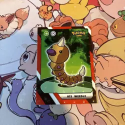 2025 Pokemon Kanto Full House - Circles Holo Common - Weedle #013 - Image 1