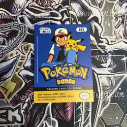 2025 Pokemon Kanto Full House - Circles Holo Common - Aerodactyl #142 - Image 3