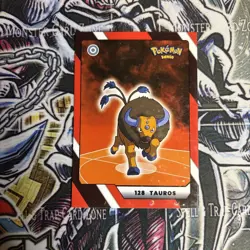 2025 Pokemon Kanto Full House - Circles Holo Common - Tauros #128 - Image 1
