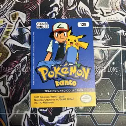 2025 Pokemon Kanto Full House - Circles Holo Common - Tauros #128 - Image 3
