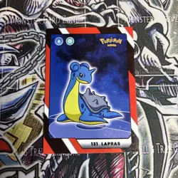 2025 Pokemon Kanto Full House - Circles Holo Common - Lapras #131 - Image 1