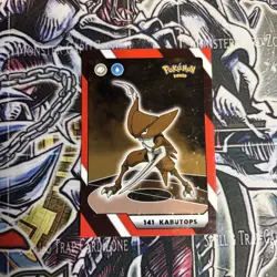 2025 Pokemon Kanto Full House - Circles Holo Common - Kabutops #141 - Image 1
