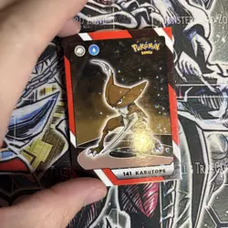 2025 Pokemon Kanto Full House - Circles Holo Common - Kabutops #141 - Image 2