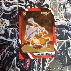 2025 Pokemon Kanto Full House - Circles Holo Common - Marowak #105 - Image 1