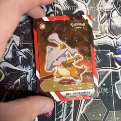 2025 Pokemon Kanto Full House - Circles Holo Common - Marowak #105 - Image 2