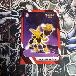 2025 Pokemon Kanto Full House - Circles Holo Common - Alakazam #065 - Image 1