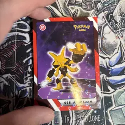 2025 Pokemon Kanto Full House - Circles Holo Common - Alakazam #065 - Image 2