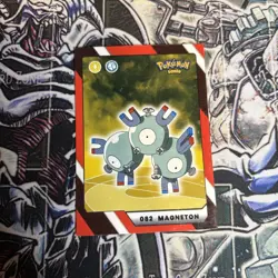 2025 Pokemon Kanto Full House - Circles Holo Common - Magneton #082 - Image 1