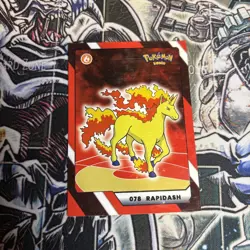 2025 Pokemon Kanto Full House - Circles Holo Common - Rapidash #078 - Image 1