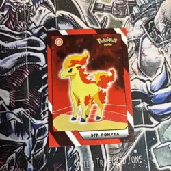 2025 Pokemon Kanto Full House - Circles Holo Common - Ponyta #077 - Image 1