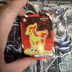 2025 Pokemon Kanto Full House - Circles Holo Common - Ponyta #077 - Image 2