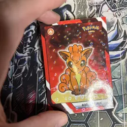 2025 Pokemon Kanto Full House - Circles Holo Common - Vulpix #037 - Image 2