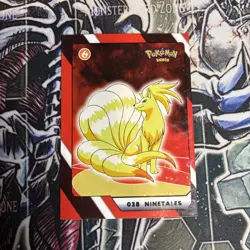 2025 Pokemon Kanto Full House - Circles Holo Common - Ninetails #038 - Image 1