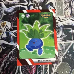 2025 Pokemon Kanto Full House - Circles Holo Common - Oddish #043 - Image 1