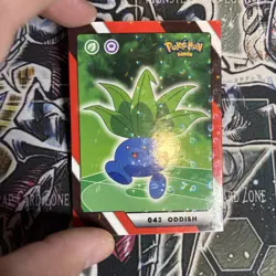 2025 Pokemon Kanto Full House - Circles Holo Common - Oddish #043 - Image 2