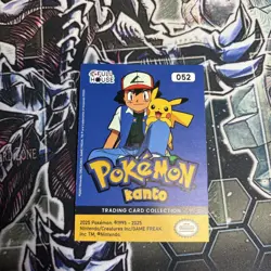 2025 Pokemon Kanto Full House - Circles Holo Common - Meowth #052 - Image 3