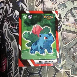 2025 Pokemon Kanto Full House - Circles Holo Common - Ivysaur #002 - Image 1