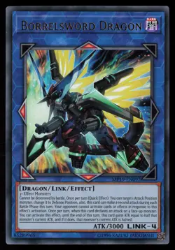Yugioh Borrelsword Dragon MP19-EN097 Ultra Rare NM - Image 1