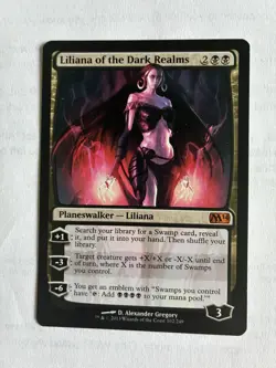 Liliana of the Dark Realms MTG Core Set 2014 Mythic Rare Card 102/249 NM/LP - Image 1