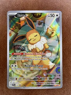 Eevee - 173 (Pokemon Center Exclusive) 173 Sv: Scarlet & Violet Promo Cards Holo - Image 1