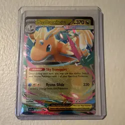 Pokemon Mega Dragonite EX 152/217 Full Art Holo EX Card English - Image 1