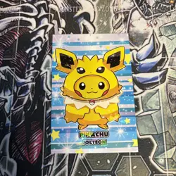 Pikachu Jolteon Poncho Card Database Attacks 2 Cracked Ice Holo Pokemon - Image 1