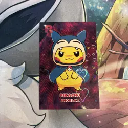 Poncho Pikachu Snorlax Hearts Holo Pokemon Card Database Team Rocket Peru - Image 1