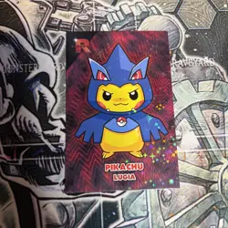 Poncho Pikachu Dark Lugia Sparkles Holo Pokemon Card Database Team Rocket Peru - Image 1