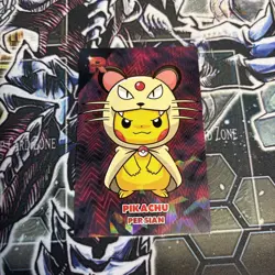 Poncho Pikachu Persian Ice Holo Pokemon Card Database Team Rocket Peru - Image 1