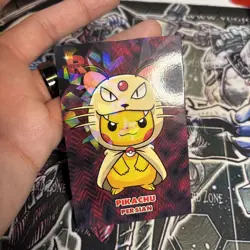 Poncho Pikachu Persian Ice Holo Pokemon Card Database Team Rocket Peru - Image 3