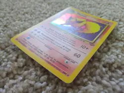 Flareon Holo Holographic Pokemon Card TCG 1999 Jungle Rare 3/64 Sleeve NM - Image 3