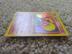 Flareon Holo Holographic Pokemon Card TCG 1999 Jungle Rare 3/64 Sleeve NM - Image 4
