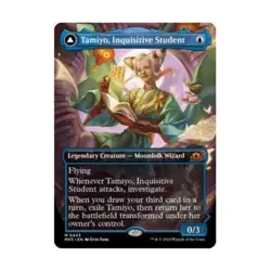 WOTC Modern Horizons 3 Tamiyo, Inquisitive Student (Borderless) (MR) (Foil) NM - Image 1