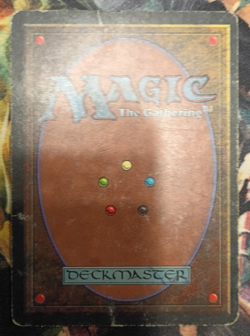 Library of Leng x1 Revised Heavy Played / Damaged MTG Magic the Gathering - Image 2