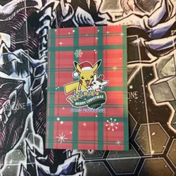 Pikachu Mewtwo Poncho Cracked Ice Holo Pokemon Database Christmas - Image 2