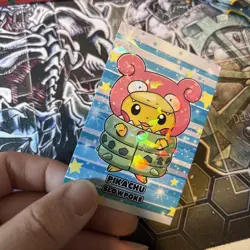 Pikachu Slowpoke Poncho Cracked Ice Holo Pokemon Database Christmas - Image 3