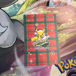 Pikachu Mewtwo Poncho Cracked Ice Hearts Holo Pokemon Database Christmas - Image 2