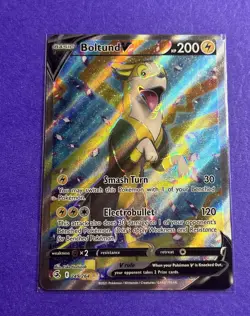 Boltund V (Full Art) 249/264 Ultra Rare SWSH08: Fusion Strike Pokemon TCG NM - Image 1