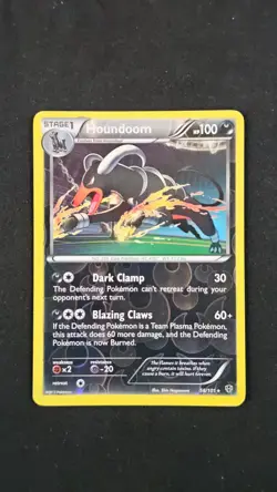 Pokemon - Plasma Blast - Houndoom Reverse Holo 56/101 - Image 1