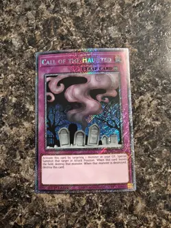 Yugioh Call of the Haunted - RA03-EN108 - Platinum Secret Rare - NM - Image 1