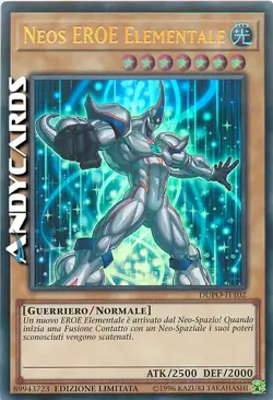 NEOS EROE ELEMENTALE (Elemental Hero Neos) • Ultra R • DUPO IT102 • Lim • Yugioh - Image 1