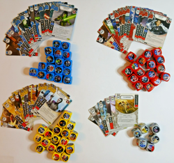 Star Wars Destiny Empire at War- 58 Cards w/ Dice Lot List In Description - Image 1