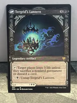 MTG - Tergrid, God of Fright / Tergrid's Lantern - SHOWCASE - KHM 307 - NM LC1 - Image 2