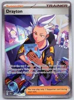 Drayton 244/191 SIR (NM) - Surging Sparks Special Illustration Rare Pokemon TCG - Image 1