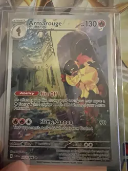 Pokemon 2023 SV03 Obsidian Flames Scizor 205/197 Illustration Rare Holo NM - Image 2
