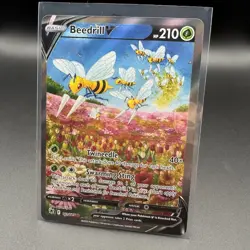 Beedrill V 161/189 Full Art - Astral Radiance - Pokemon TCG - NM/M - Image 1