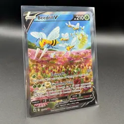 Beedrill V 161/189 Full Art - Astral Radiance - Pokemon TCG - NM/M - Image 3