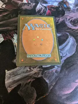 Transmutation mtgchronicles off center shifted normal back miscut misprint error - Image 2